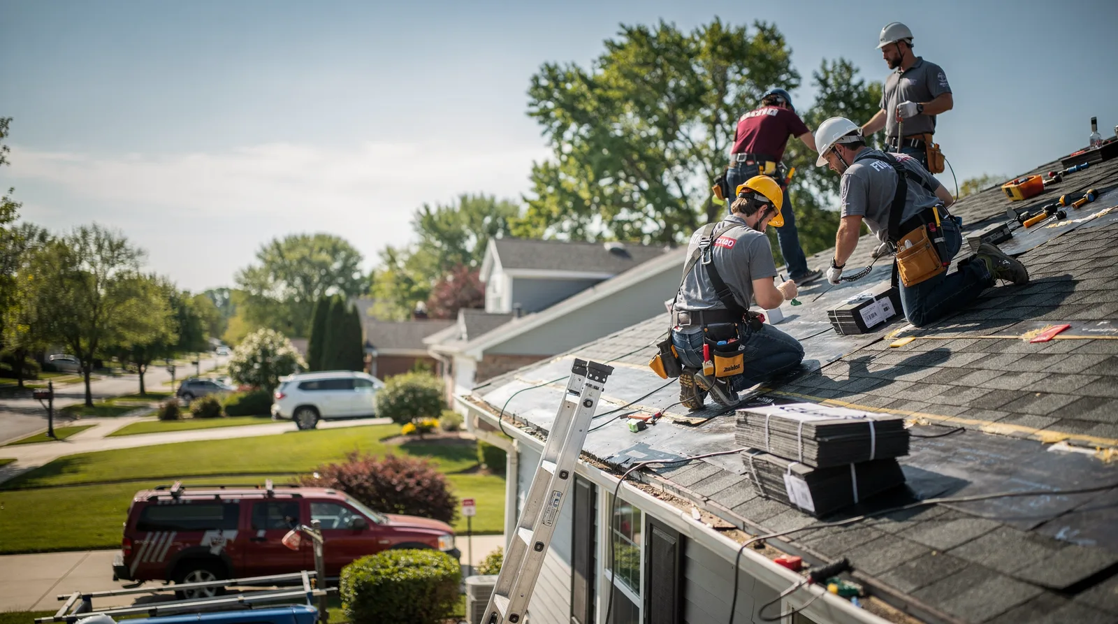 Roof Repair in Manassas Park, VA around you